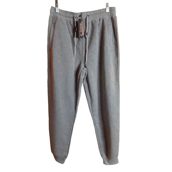 Galaxy By Harvic Other - Galaxy by Harvic Mens M Gray Pants Basic Stretch Polyester Slim Fit Joggers NWT
